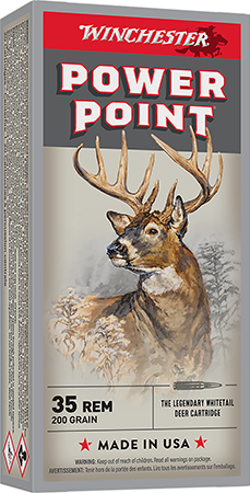 Winchester Ammo X35R1 Power-Point  35Rem 200gr 20 Per Box/10 Case