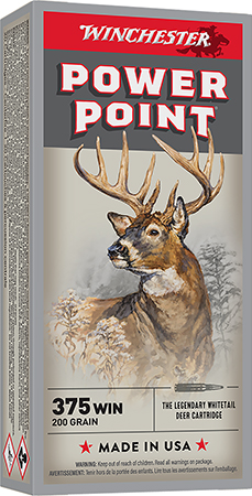 Winchester Ammo X375W Super X  375Win 200gr Power Point 20 Per Box/10 Case