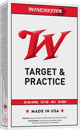 Winchester Ammo USA3006 USA  30-06Springfield 147gr Full Metal Jacket 20 Per Box/10 Case