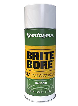 Remington Accessories 18394 Brite Bore  Removes Carbon, Powder, Lead, Plastic Fouling 6 oz Aerosol
