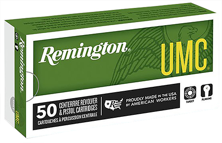 Remington Ammunition 23728 UMC  9mmLuger 115gr Full Metal Jacket 50 Per Box/10 Case