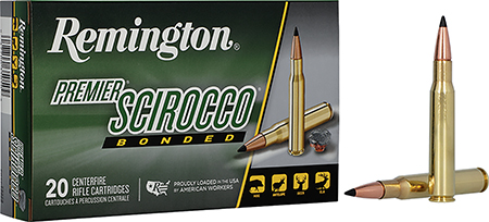 Remington Ammunition 29316 Premier Scirocco Bonded 7mmRemMag 150gr Swift Scirocco Bonded 20 Per Box/10 Case