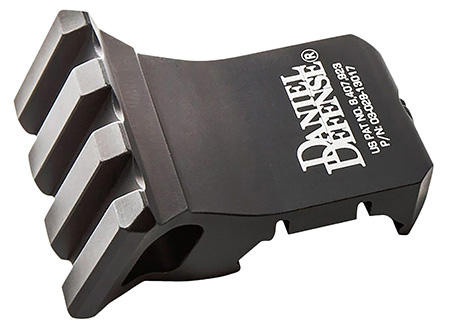 Daniel Defense 0302913017 1 O'clock Offset Rail  Black Anodized