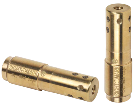 Sightmark SM39015 Boresight  Red Laser for 9mm 632-650nM Wavelength Includes Battery Pack  &  Carrying Case