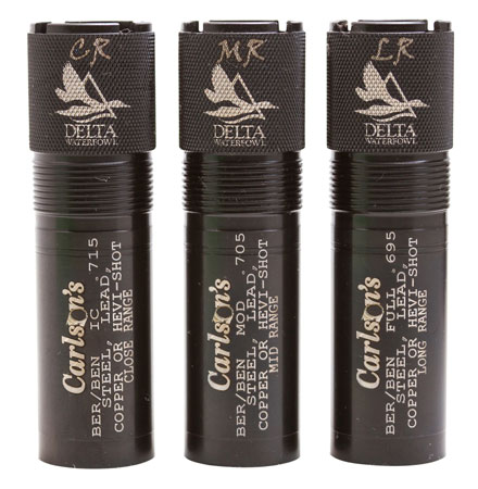 Carlson's Choke Tubes 07119 Delta Waterfowl  Berretta/Benelli Mobil 12 Gauge Mid/Long/Close Range 17-4 Stainless Steel