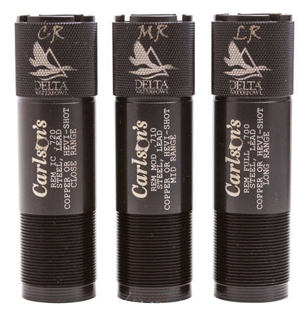 Carlson's Choke Tubes 07269 Delta Waterfowl  Remington Rem Choke 12 Gauge Mid/Long/Close Range 17-4 Stainless Steel