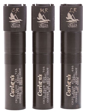 Carlson's Choke Tubes 07579 Delta Waterfowl  Benelli Crio Plus 12 Gauge Mid/Long/Close Range 17-4 Stainless Steel