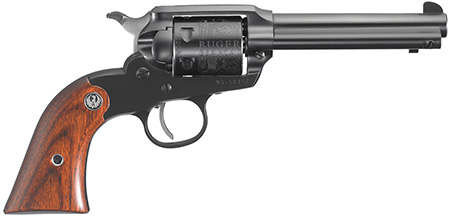 Ruger 0912 Bearcat  22 LR 6rd 4" Blued Alloy Steel Barrel, Frame  &  Engraved Cylinder, Hardwood Grip, Transfer Bar Safety, Exposed Hammer