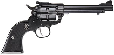 Ruger 0621 Single-Six Convertible 22 LR/22 WMR 6rd 5.50" Blued Alloy Steel Barrel, Cylinder  &  Frame, Checkered Rubber Grip, Transfer Bar Safety, Exposed Hammer