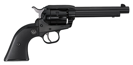 Ruger 0629 Single-Six Convertible 22 LR/22 WMR 6rd 5.50" Blued Alloy Steel Barrel, Cylinder  &  Frame, Black Checkered Rubber Grip, Transfer Bar Safety, Exposed Hammer