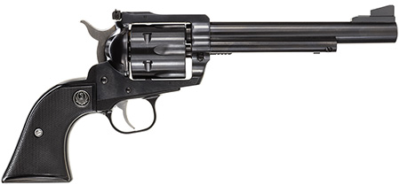 Ruger 0406 Blackhawk  41 Rem Mag 6 Shot 6.50" Blued Alloy Steel Barrel, Cylinder  &  Frame, Black Checkered Rubber Grip, Transfer Bar Safety, Exposed Hammer