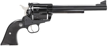 Ruger 0455 Blackhawk  45 Colt (Long Colt) 6rd 7.50" Blued Alloy Steel Barrel, Cylinder  &  Frame, Black Checkered Rubber Grip, Transfer Bar Safety, Exposed Hammer
