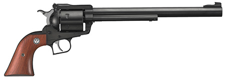 Ruger 0807 Super Blackhawk  Large Frame 44 Rem Mag/44 Special 6rd 10.50" Blued Alloy Steel Barrel, Cylinder  &  Frame, Hardwood Grip, Transfer Bar Safety, Exposed Hammer