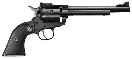 Ruger 0661 Single-Six  17 HMR 6rd 6.50" Blued Alloy Steel Barrel, Cylinder  &  Frame, Black Checkered Rubber Grip, Transfer Bar Safety, Exposed Hammer
