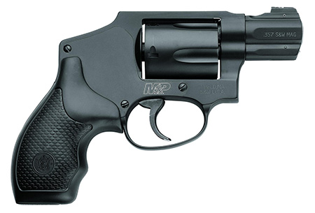 Smith  &  Wesson 103072 M & P 340  357 Mag Or 38 S&W Spl +P 5 Shot  1.88" Black Barrel, PVD Cylinder  Black, Scandium Alloy J-Frame, XS Sights 24/7 Tritium Night Front Sight
