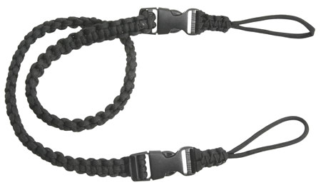 Outdoor Connection PCBS80575 Bino-Strap  Black Paracord 32.50" OAL