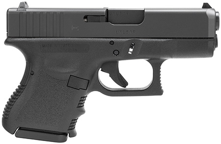 Glock PI2750201 G27 Gen3  *CA Compliant Sub-Compact Frame 40 S&W 9+1 3.43" Black Stainless Steel Barrel, Black Steel Serrated Slide, Polymer Frame, Black Grip, Right Hand