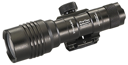 Streamlight 88058 ProTac Rail Mount 1 Black Anodized Aluminum Rifle 40/350 Lumens, White LED Bulb, 219 Meters Beam, Picatinny Rail Mount