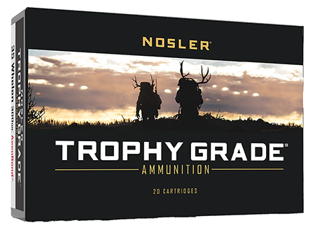 Nosler 60081 Trophy Grade  35Whelen 225gr Nosler AccuBond 20 Per Box/10 Case