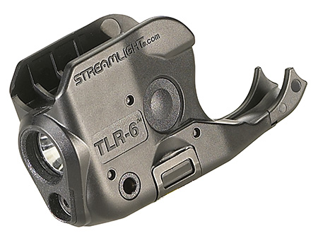 Streamlight 69276 TLR-6 Gun Light  Black 100 Lumens White LED/Red Laser Kimber Micro