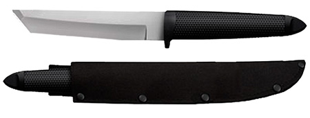Cold Steel 20TL Lite  6" Fixed Plain Tanto 4034 Stainless Steel Blade/Black Polypropylene Handle