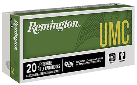 Remington Ammunition 24035 UMC  6.8mmRemSPC 115gr Full Metal Jacket 20 Per Box/10 Case