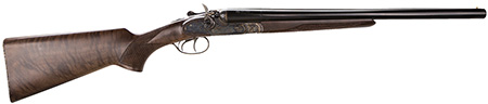Taylors  &  Company 230000 Hammer Coach  12 Gauge with 20" Barrel, 3" Chamber, 2rd Capacity, Color Case Hardened Metal Finish  &  Walnut Stock Right Hand