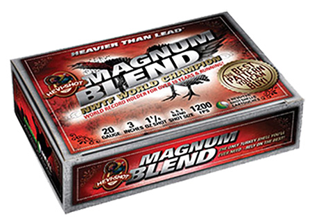 HEVI-Shot HS00567 Magnum Blend  20Gauge 3" 1 1/4oz Tungsten 5/6/7Shot 5 Per Box/10 Case