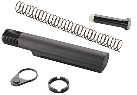 Advanced Technology A5102240 Military Buffer Tube Assembly  AR-15 Black Anodized Aluminum