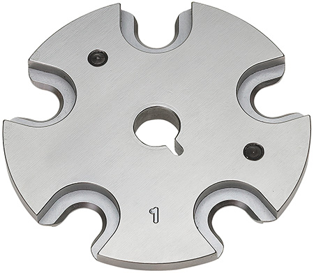 Hornady 392645 Lock-N-Load Shell Plate #45 Silver Multi Caliber Steel
