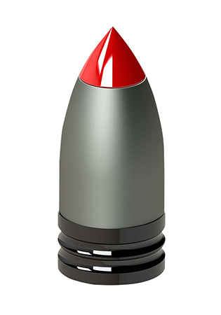 PowerBelt Bullets AC1552AT Aerolite Muzzleloader 50Cal AeroTip 300gr 15rd/Box