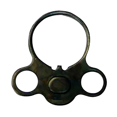 ProMag PM140A Sling Attachment Plate Dual Loop Single Point Black Oxide Steel