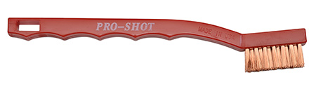 Pro-Shot GBB Gun Brush  Universal Bronze Bristles
