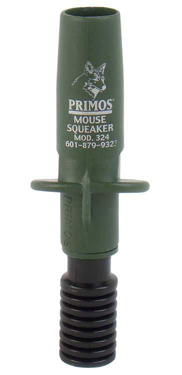 Primos PS324 Still Mouse Squeaker Open Call Mice/Rodents Sounds Attracts Predators Green