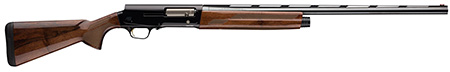 Browning 0118003005 A5 Hunter 12 Gauge 26" Barrel 3" 4+1, Gloss Black Barrel  &  Anodized Receiver, Gloss Turkish Walnut Stock With Close Radius Pistol Grip