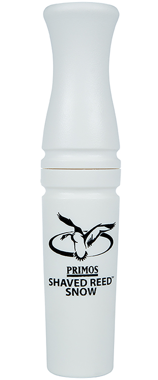 Primos 828 Shaved Reed  Open Call Snow Geese Sounds Attracts Ducks White Polycarbonate