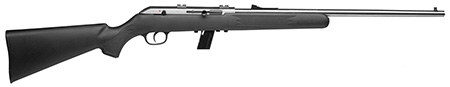 Savage Arms 31000 64 FSS Full Size 22 LR 10+1 21" Matte Sporter Barrel, Matte Drilled  &  Tapped Stainless Steel Receiver, Matte Black Fixed Synthetic Stock, Right Hand