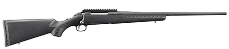 Ruger 6901 American  Full Size 30-06 Springfield 4+1 22" Matte Black Alloy Steel Barrel, Matte Black Steel Receiver w/Picatinny Rail, Black Fixed Synthetic Stock, Right Hand