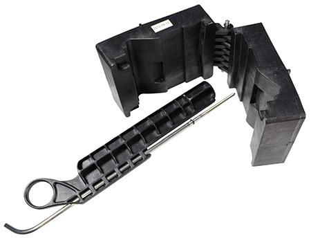 Wheeler 156444 Delta Series Upper Vise Block Black Polymer Rifle AR-15