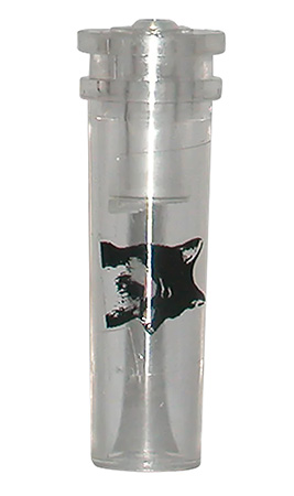 Haydel's Game Calls MSP98 Squeaker Call  Open Call Mouse/Rodent Sounds Attracts Predators Clear Acrylic