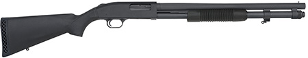 Mossberg 51660 590A1 Tactical 12 Gauge 8+1 3" 20" Heavy-Walled Barrel, Parkerized Finish, Drilled  &  Tapped Receiver, Mil-Spec Construction w/Metal Trigger Guard  &  Safety, Synthetic Stock
