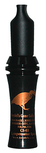 Haydel's Game Calls CS03 Compensator  Open Call Specklebelly Sounds Attracts Geese Black Acrylic
