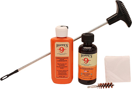 Hoppe's PCO40B Pistol Cleaning Kit 10mm Auto/40 Cal Pistol Nylon Bristles Clamshell Pkg