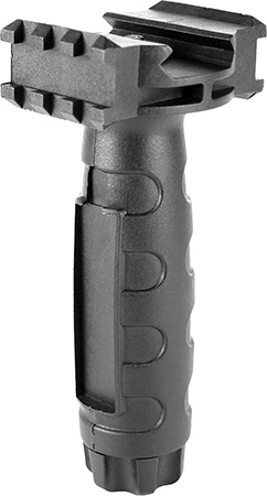 Aim Sports PJTGR Tactical Vertical Foregrip Made of Polymer With Black Textured Finish for Picatinny/Weaver Rail