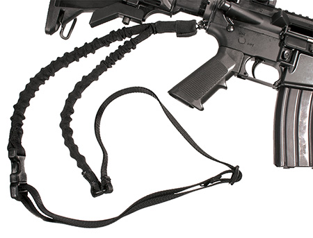 Blackhawk 70GS12BK Storm Rifle Sling Black Nylon Webbing 1.25" Wide Single-Point Design