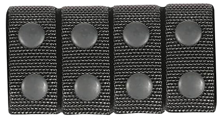 Blackhawk 44B351BK Belt Keeper  2.25" Black Nylon Snap Mount