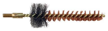 Pro-Shot 223CH Chamber Brush Military Style .223 Rem/ 5.56x45mm NATO AR Platform #8-32 Thread Bronze/Steel Bristles Brass Core