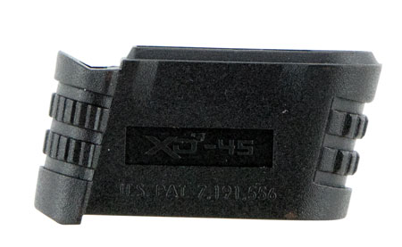 Springfield Armory XDS5001 Backstrap Sleeve  made of Polymer with Black Finish  &  1 Piece Design for 45 ACP Springfield Armory XD-S with #1 Backstrap  &  3.30"-4" Barrel