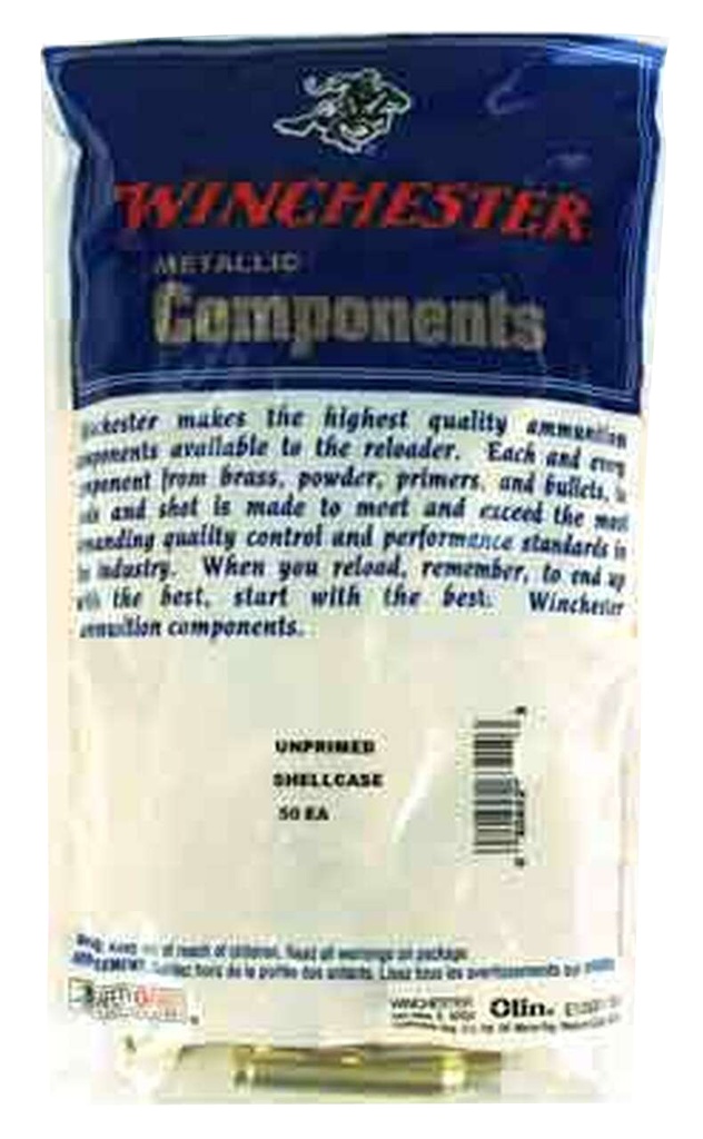 Winchester Ammo WSC338LU Unprimed Cases  338Lapua Mag Rifle Brass 20/Bag