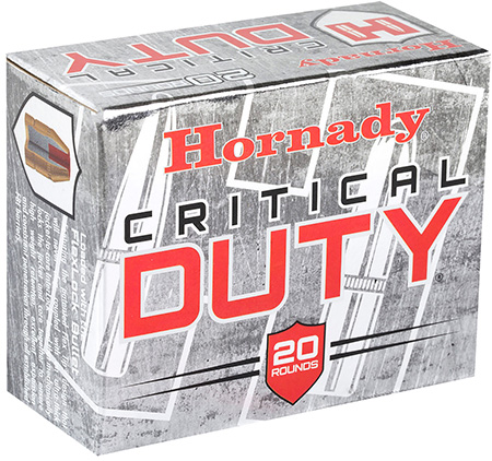 Hornady 90926 Critical Duty  45ACP+P 220gr Hornady FlexLock 20 Per Box/10 Case
